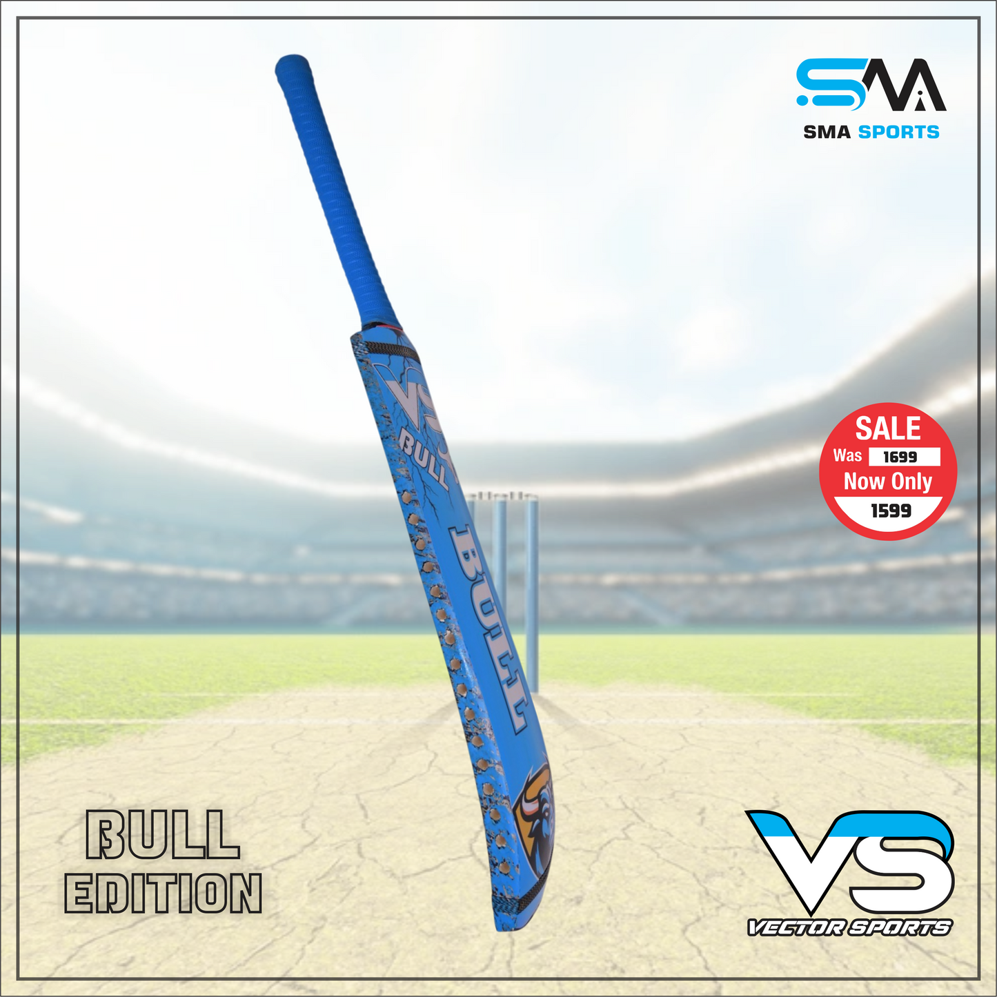 SMA combo Bull Edition Deal(1 Bat,cover)