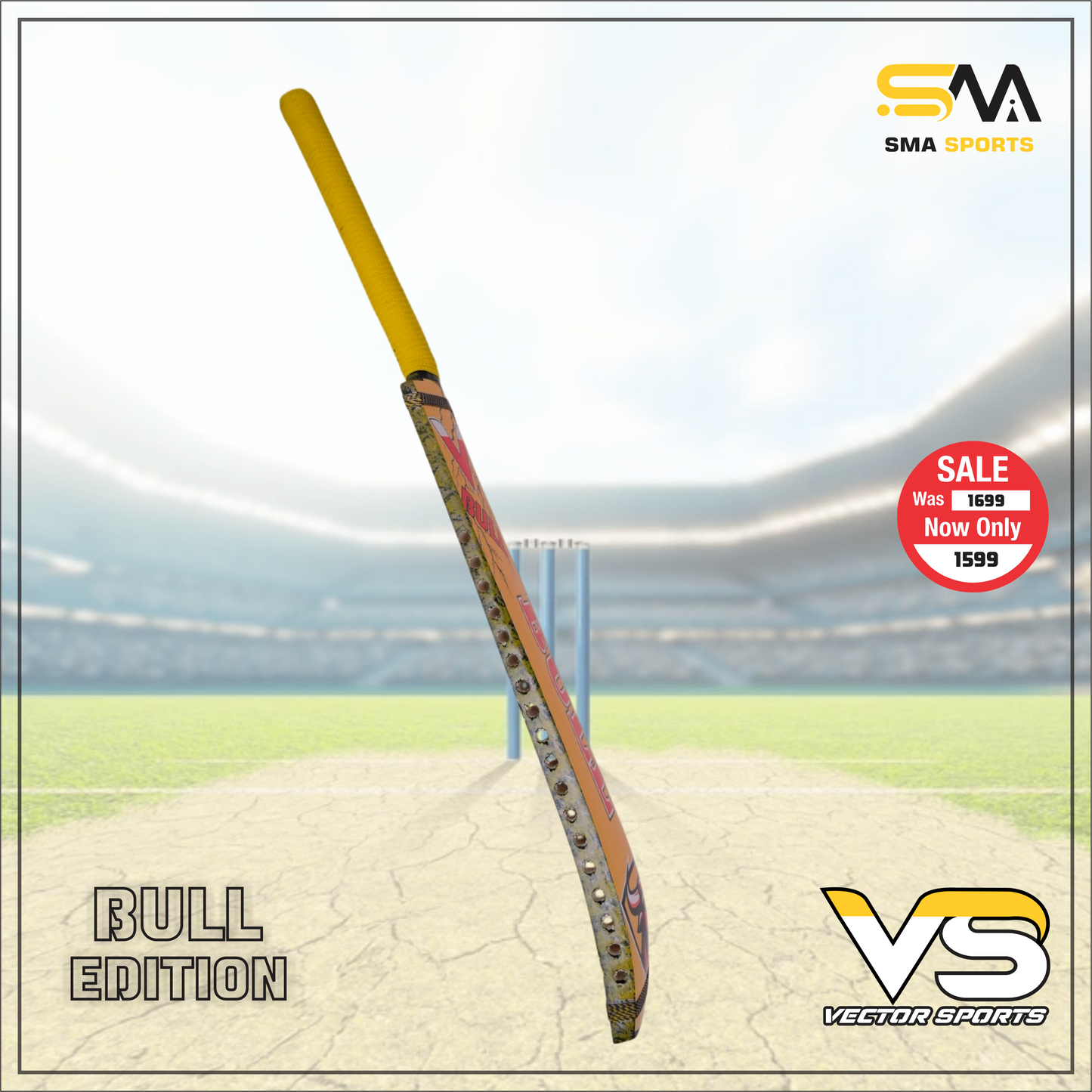 SMA combo Bull Edition Deal(1 Bat,cover)