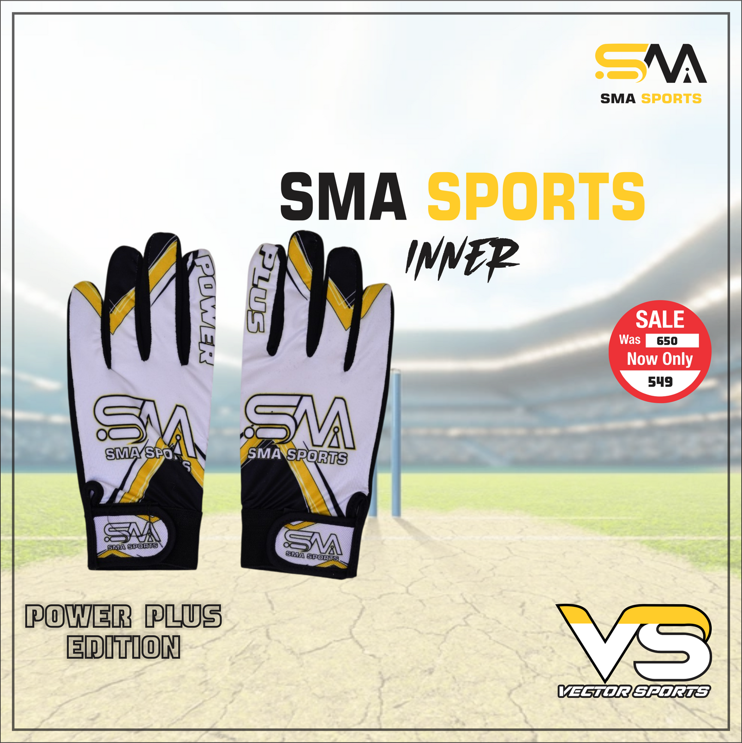 SMA Professional Tape Ball Gloves