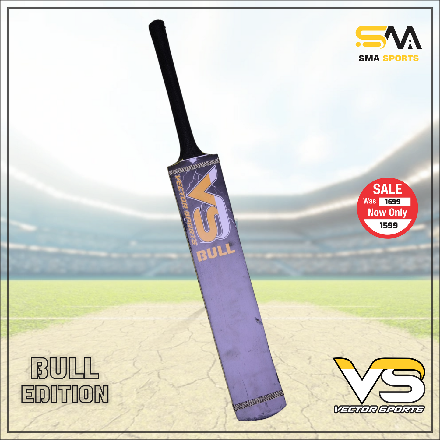 SMA combo Bull Edition Deal(1 Bat,cover)