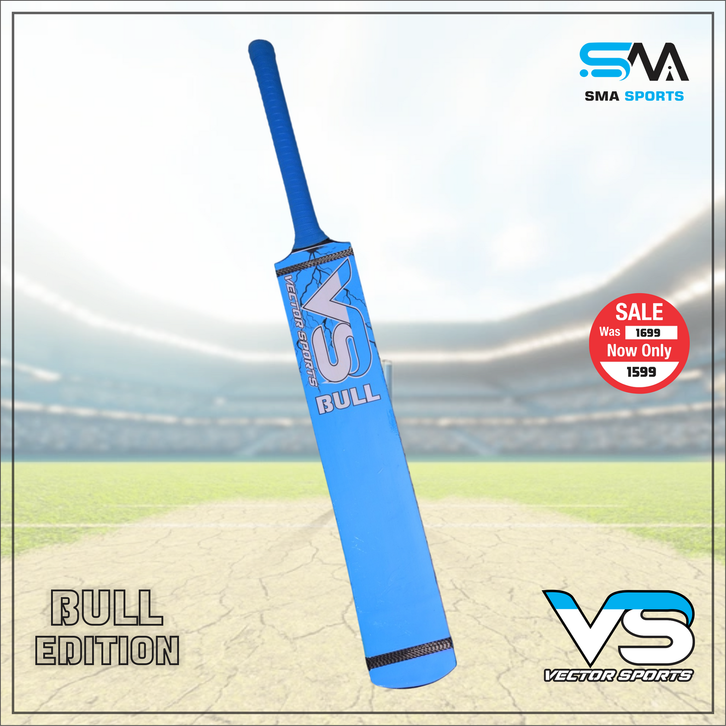 SMA combo Bull Edition Deal(1 Bat,cover)