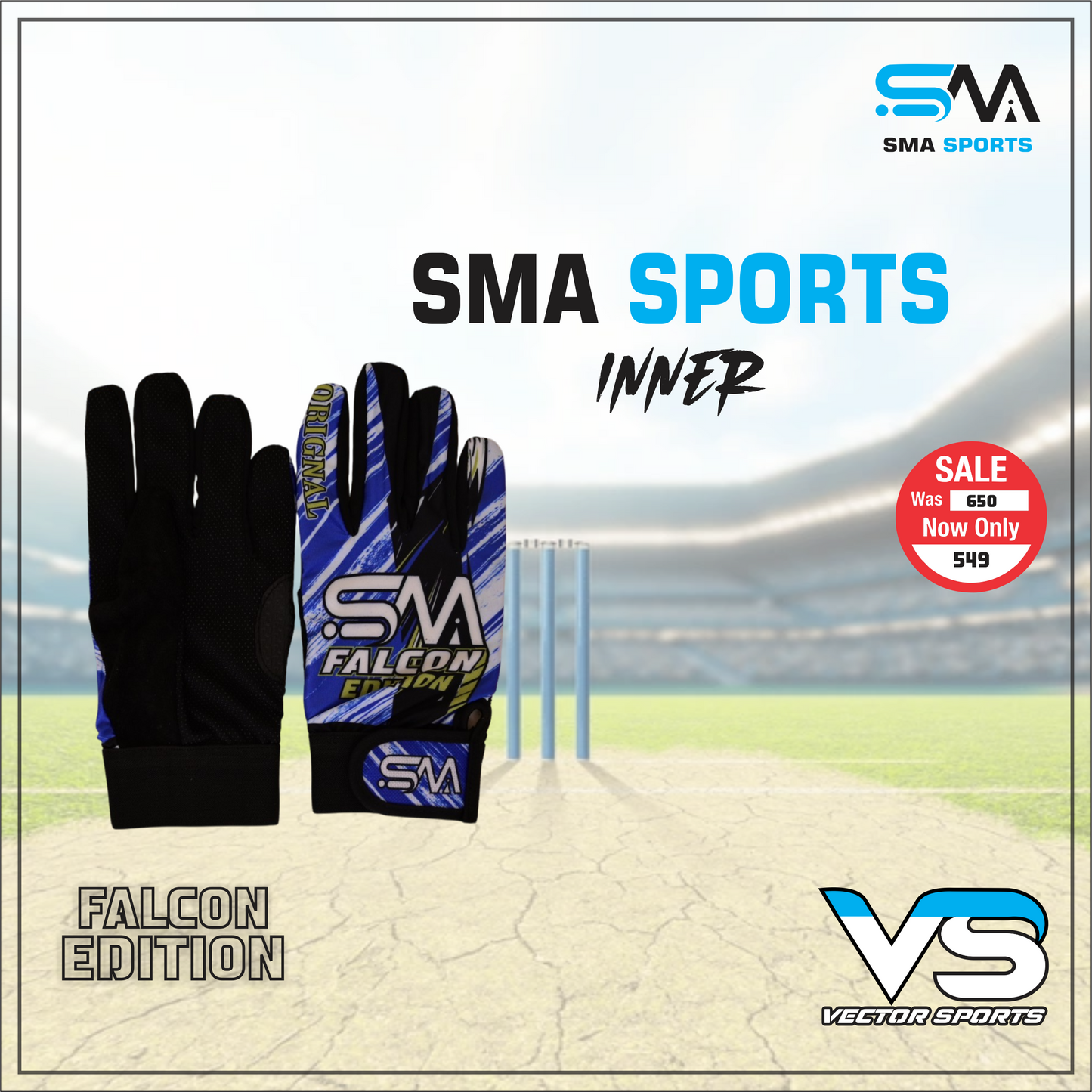 SMA Professional Tape Ball Gloves